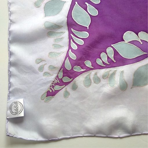 IBOLYÁS SELYEMKENDŐ, SÖTÉT LILA