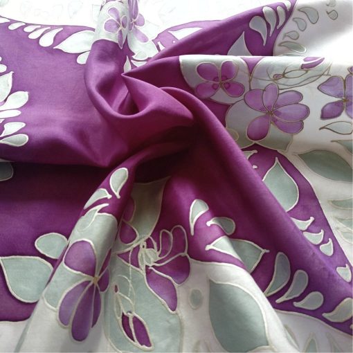 IBOLYÁS SELYEMKENDŐ, SÖTÉT LILA