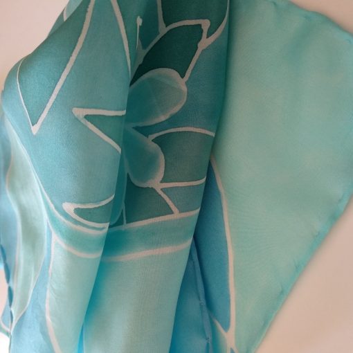 VILÁGOSKÉK SELYEMKENDŐ