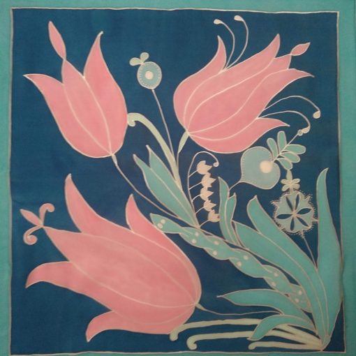 TULIPÁNOS SELYEMKENDŐ