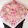 Rózsaszín százvirágú selyemkendő