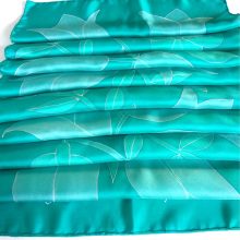 TÜRKIZ SELYEMSÁL TULIPÁNOKKAL