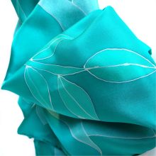 TÜRKIZ SELYEMSÁL TULIPÁNOKKAL